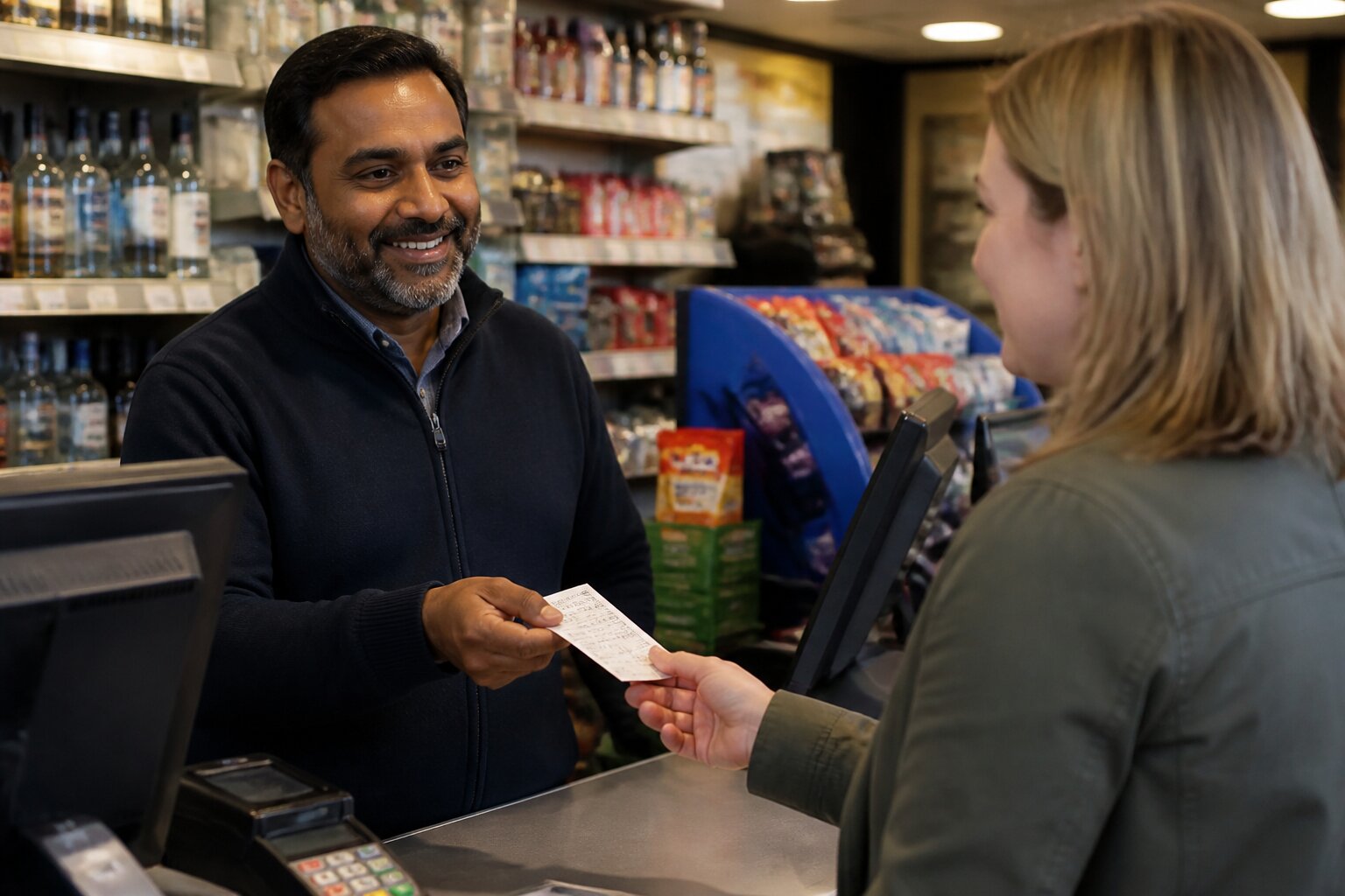 Does a Shop Get Paid for Selling a Winning Lottery Ticket?
